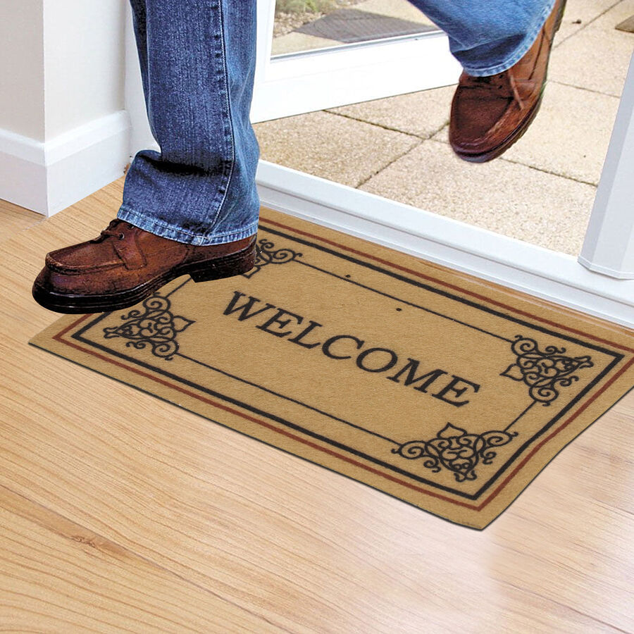 Beige Polyester Rugs, , large image number null
