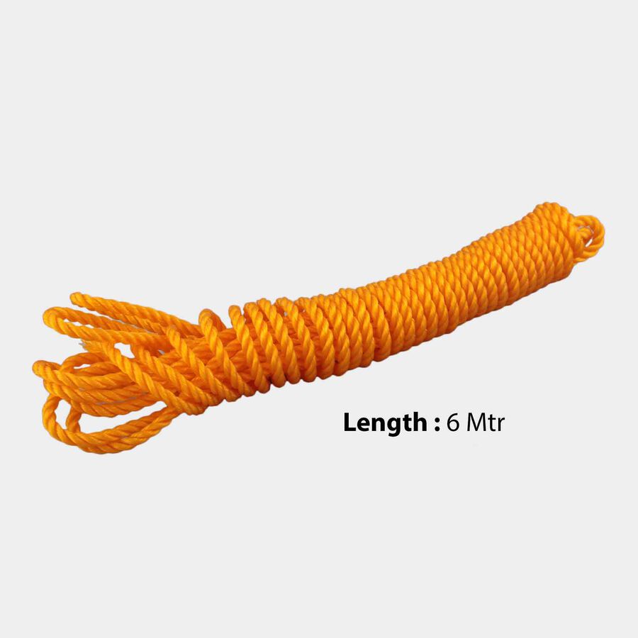 Cloth Hanging Rope (6M) - Colour/Design May Vary, , large image number null