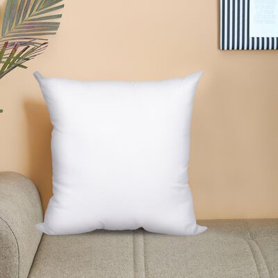 White Polyester Cushion 