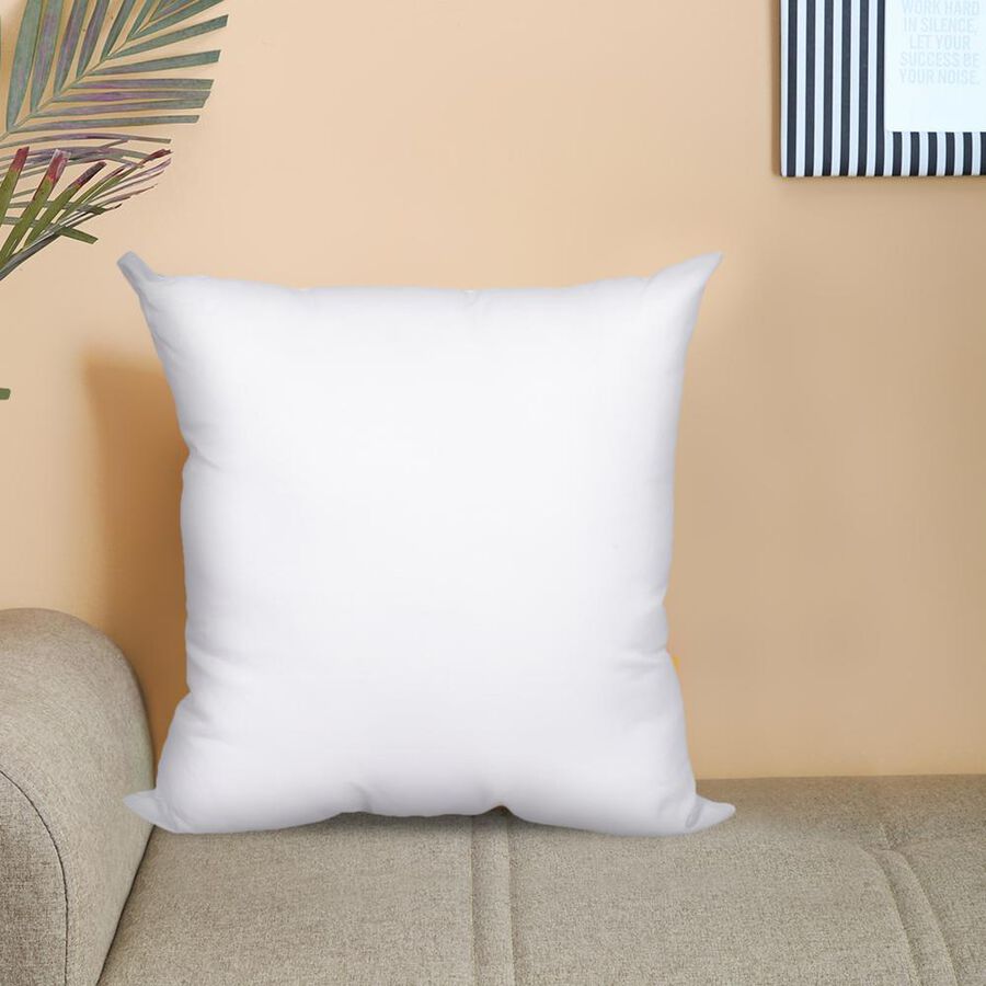White Polyester Cushion , , large image number null