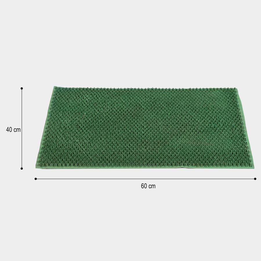 Anti-Skid Green Rubber Door Mat, , large image number null