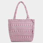 Women's Pink Polyurethane Hand Bag, , small image number null