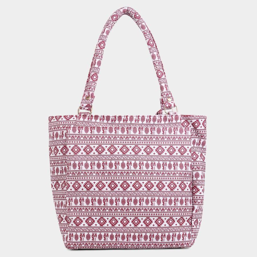 Women's Pink Polyurethane Hand Bag, , large image number null