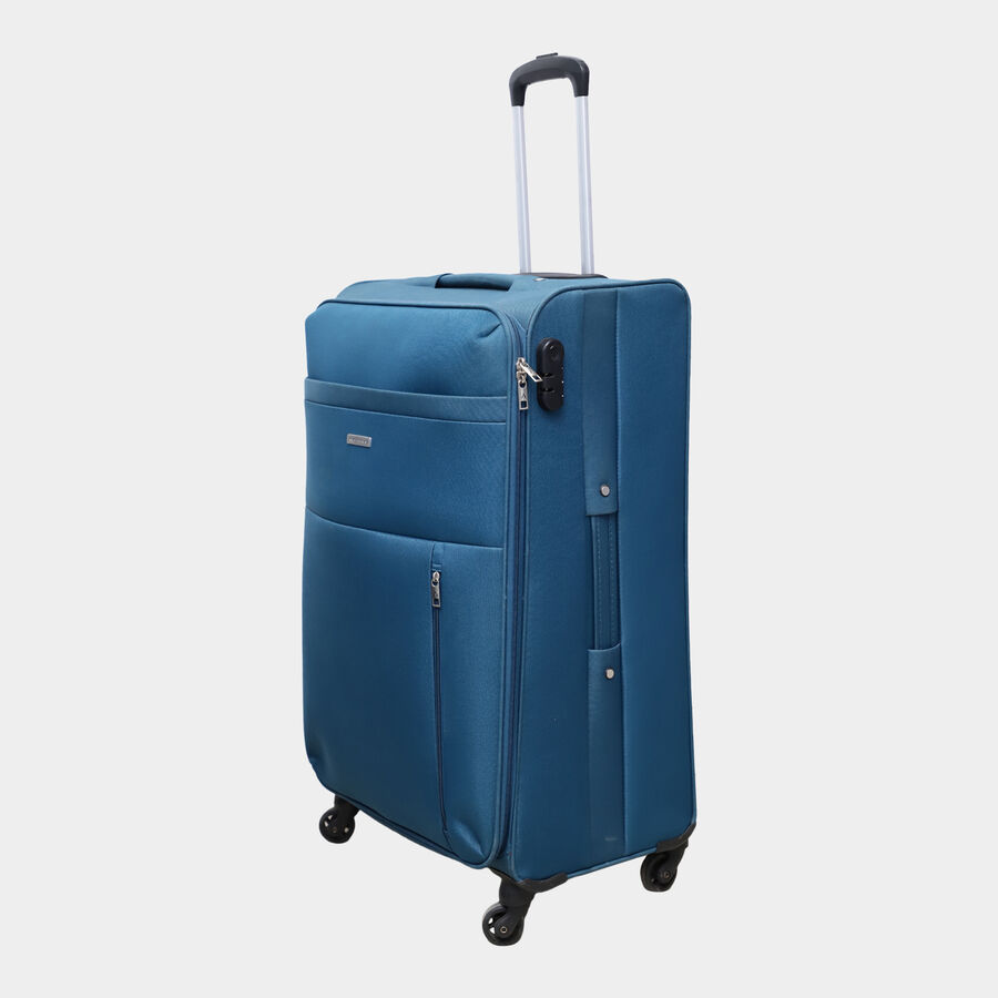 3 Pcs. 4-Wheel Polyester Soft Case Trolley, Small + Medium + Large, , large image number null