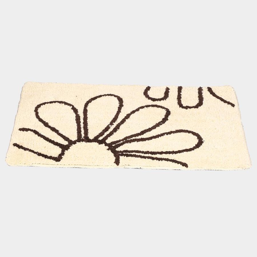 Anti-SKId Beige Polyester Door Mat, , large image number null