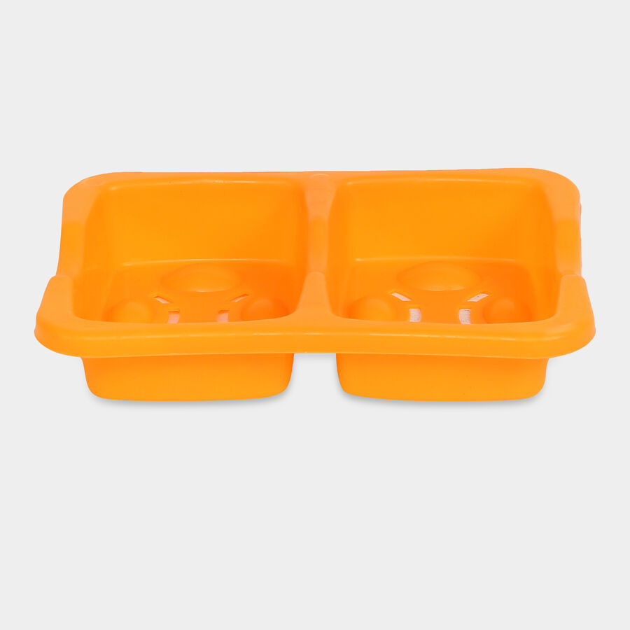 Plastic Soap Dish, Twin - Color/Design May Vary, , large image number null