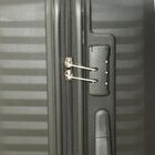 4-Wheel Black PVC Matee Hard Case Trolley, Small + Medium, , small image number null