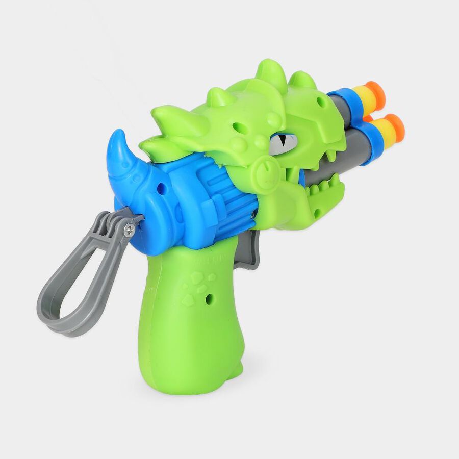 Kid's Dinosaur Soft Dart Blaster Toy Gun with Suction Bullets, , large