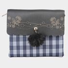 Women's Polyurethane Envelope/Zipper Sling Bag, , small image number null