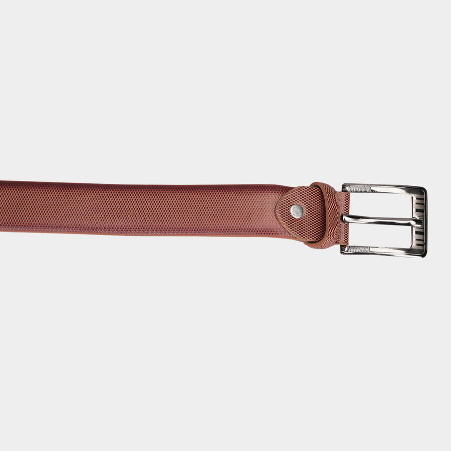 Men Formal Tan Belt (40 in.), , large image number null