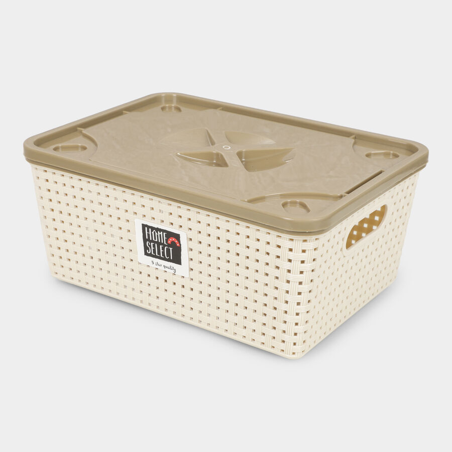 Dune Basket with Lid, , large image number null