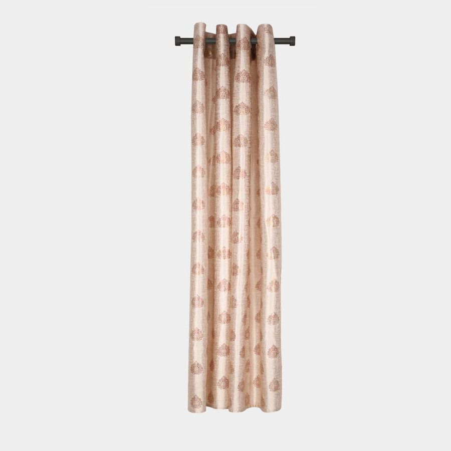 5ft. Brown Window Curtain, , large image number null