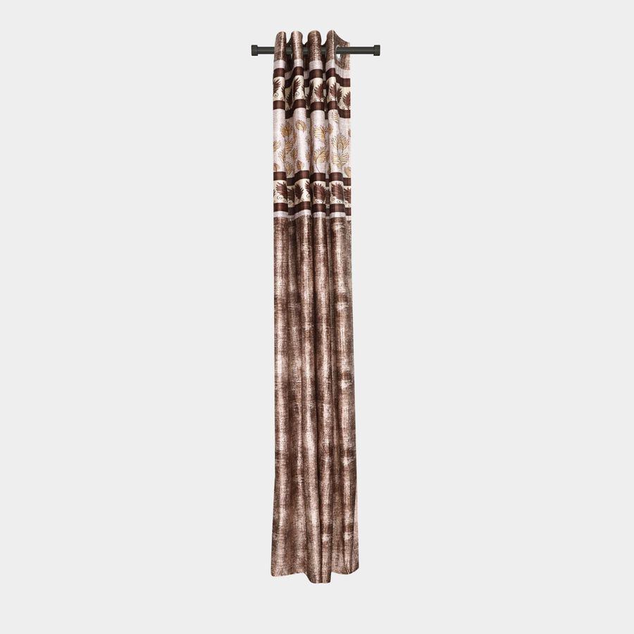 7ft. Brown Polyester Door Curtain, , large image number null