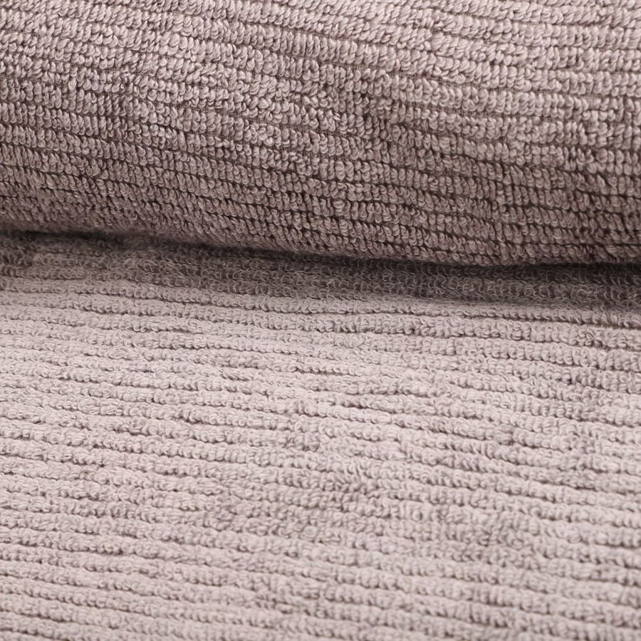 370 GSM Grey Cotton Bath Towel, , large