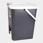 10 L Grey Plastic Dustbin, , small image number null