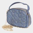 Women's Polyurethane Zipper Sling Bag, , small image number null