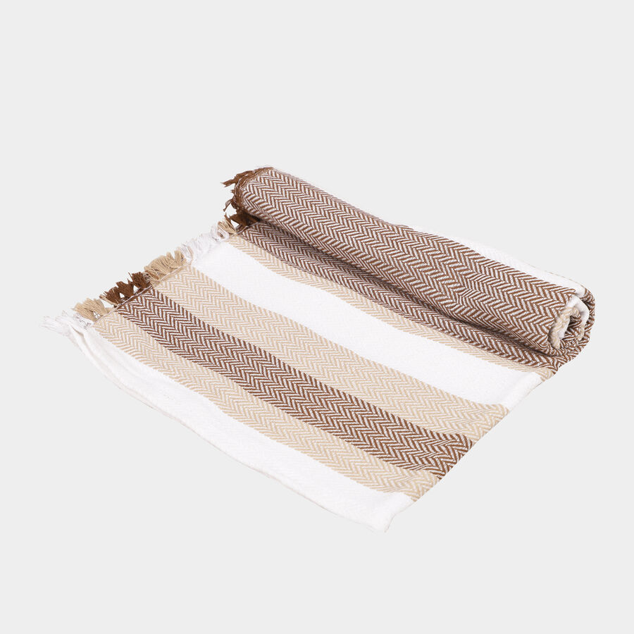 250 GSM Brown Cotton Bath Towel, , large image number null