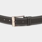 Men's Black Polyurethane Casual Belt, , small image number null