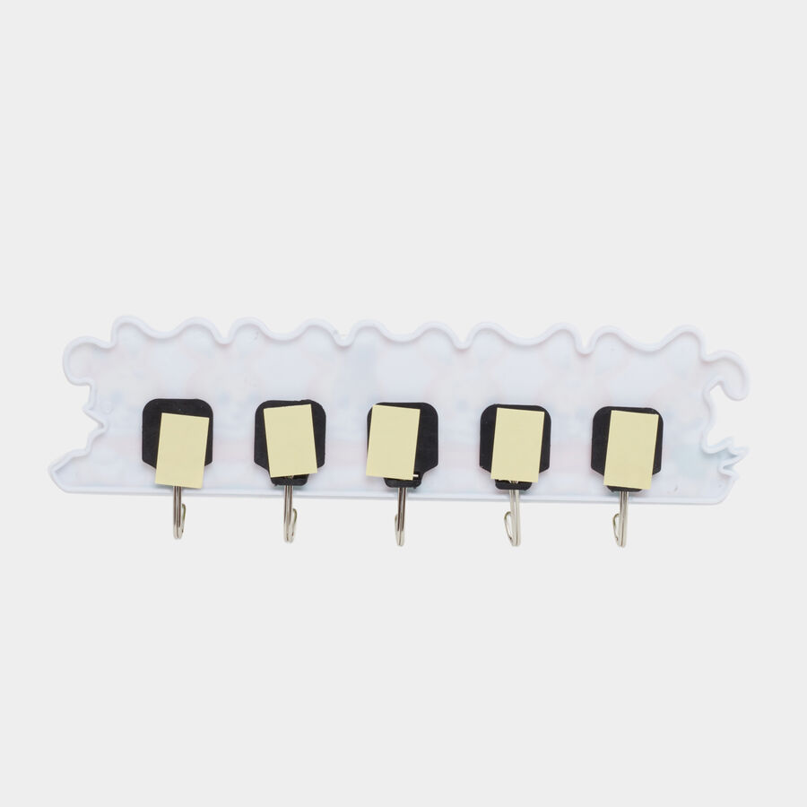 Plastic Multiutility Hooks - Colour/Design May Vary, , large image number null