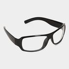 Men's Plastic Clear Glass Sport Sunglasses, , small