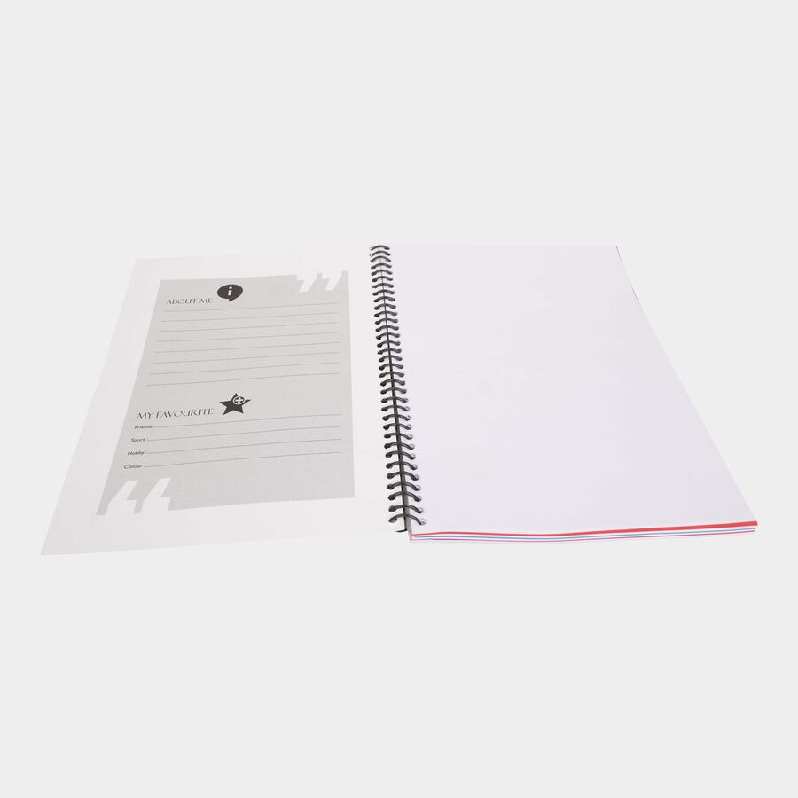 Paper Notebook, Orange, 21 cm X 29.7 cm, 220, , large image number null