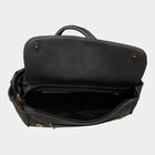 Women's Dark Grey Polyurethane Tote Bag, , small image number null