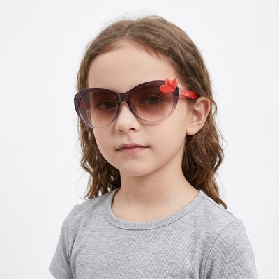 Brown Plastic Kid's Sunglasses