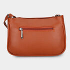 Women's Tan Polyurethane Handbag , , small