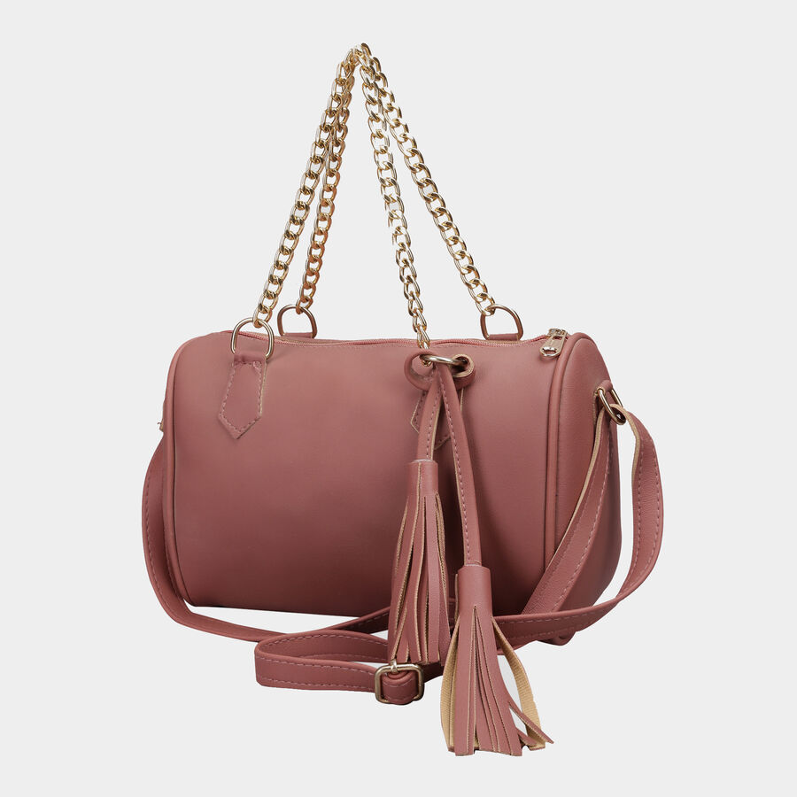 Women Embellished Red Sling Bag, , large image number null