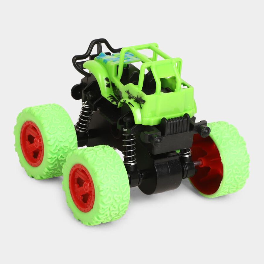 Kid's Plastic Inertia Toy Car - Color/Design May Vary, , large image number null