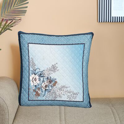 Maroon Polyester Cushion Cover