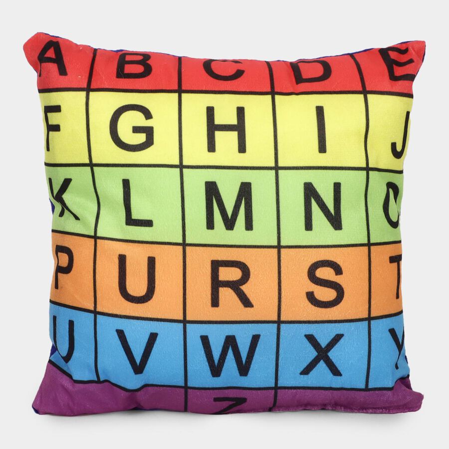 Multicolor Fabric Cushion, , large image number null