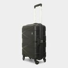 4-Wheel Black Polypropylene Hard Case Trolley, Small, , small image number null