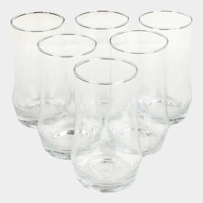 Glass Tumbler, Set of 6 pcs., 310 ml