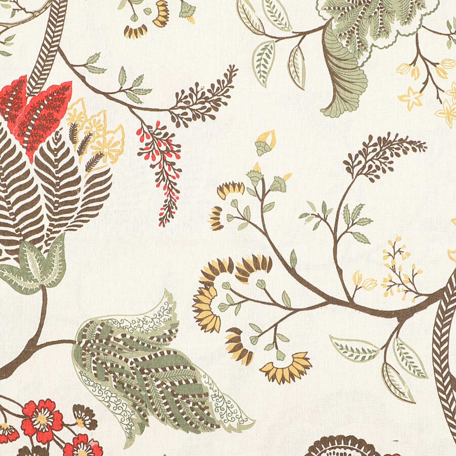 Printed Cotton Pillow Cover, , large image number null