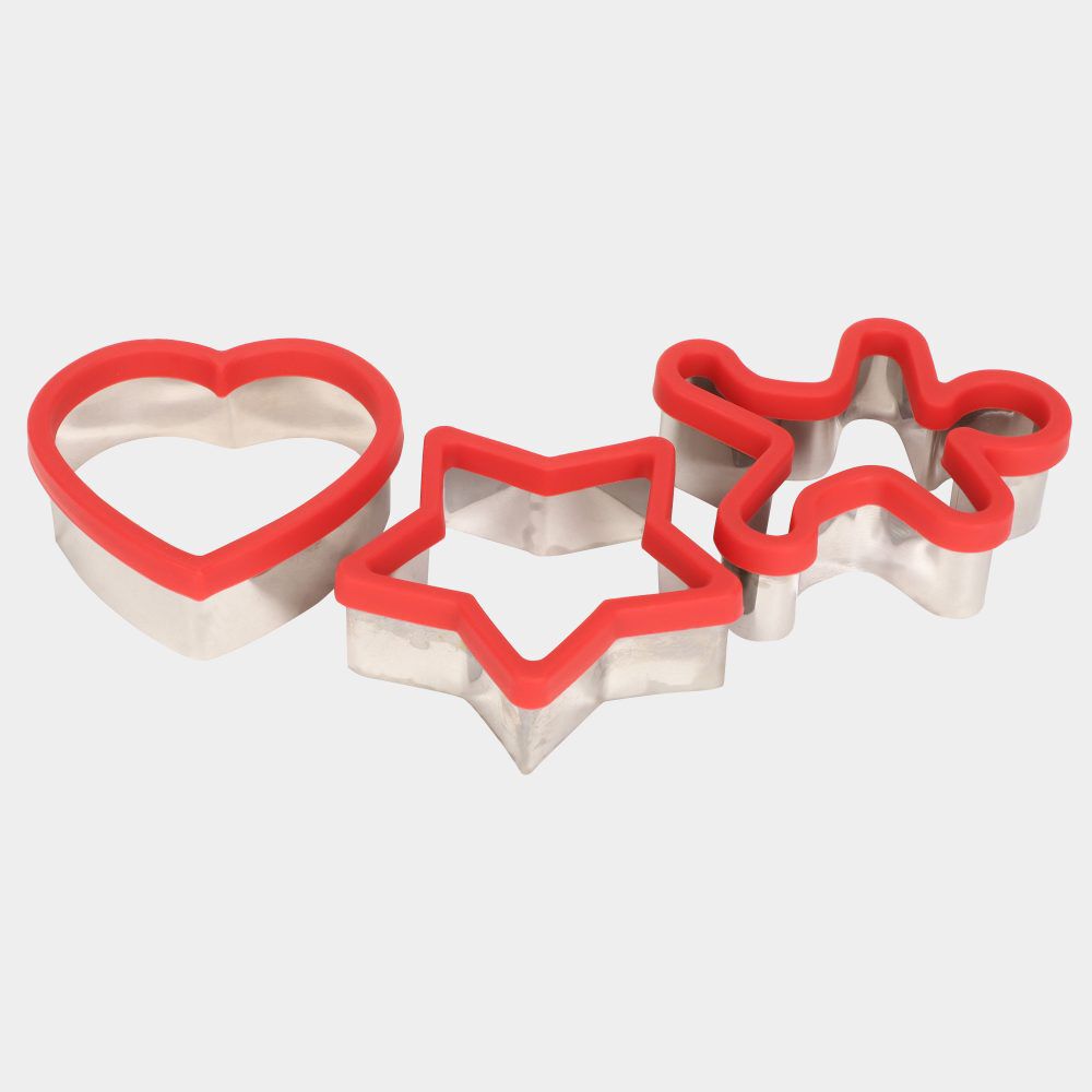 Steel Cookie Cutter Set of 3 Steel Cookie Cutter Set of 3