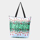 Women's Green Fabric Tote Bag, , small image number null