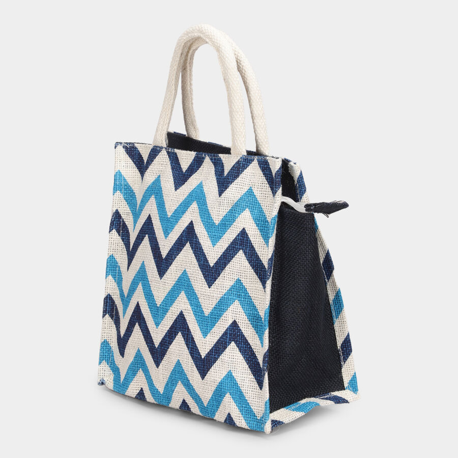 Blue Jute Handy Pouch, , large image number null