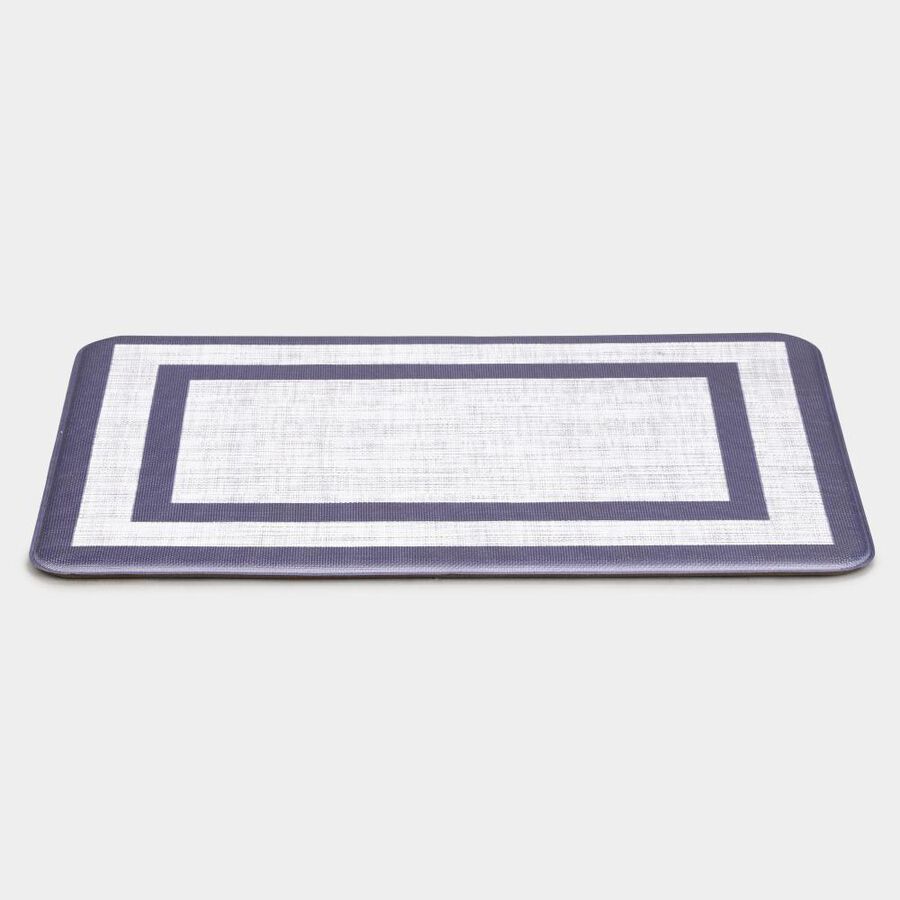 Anti-Skid Blue Door Mat, , large