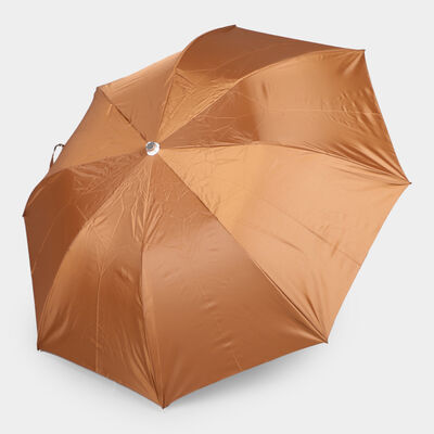 Brown Waterproof Cloth Umbrella