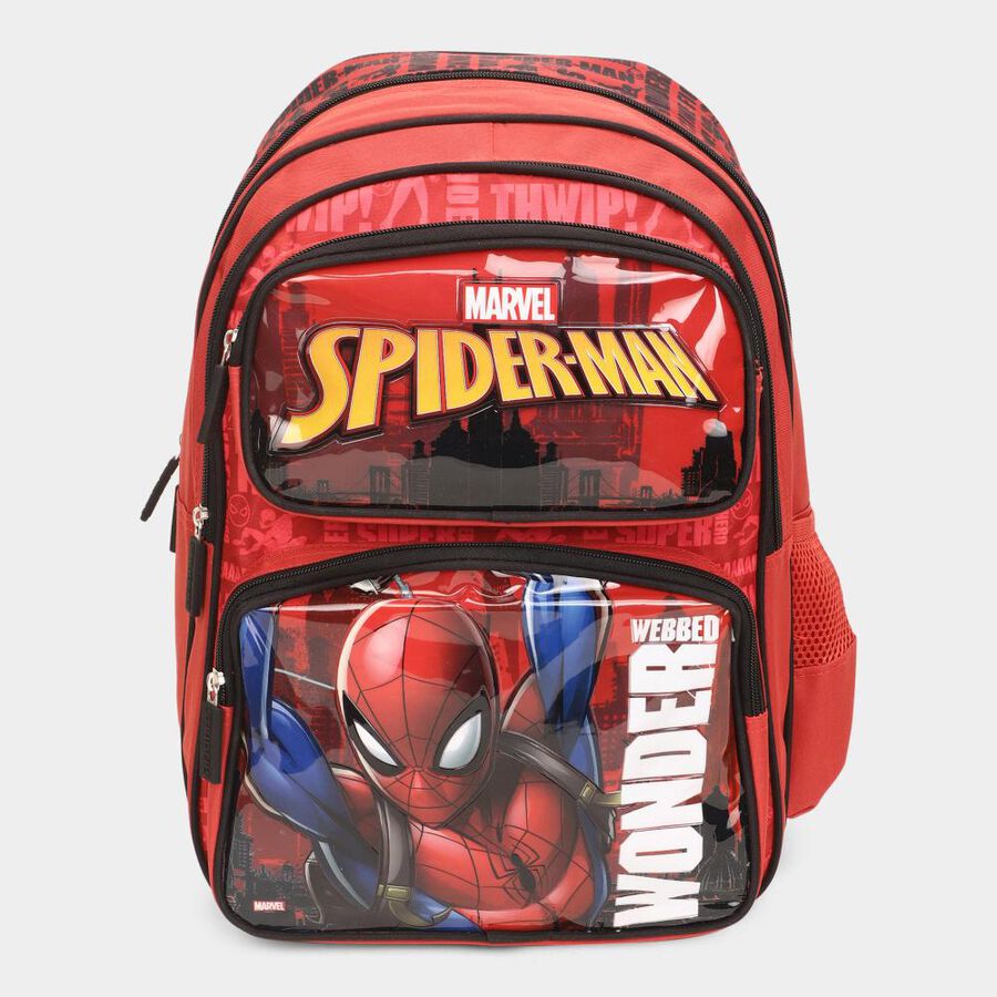 Kid's Fabric Spiderman Bag, , large image number null