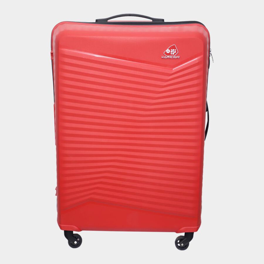 4-Wheel Red PVC Matee Hard Case Trolley, Small + Medium + Large, , large image number null