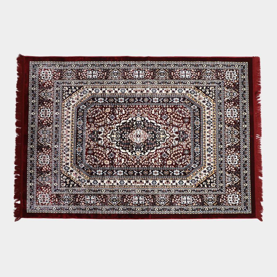 Maroon Polyester Carpet, , large