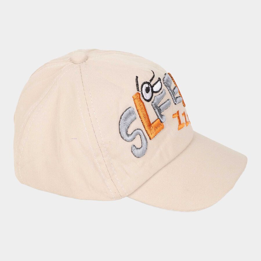 Kids' Grey Canvas Cap, , large image number null