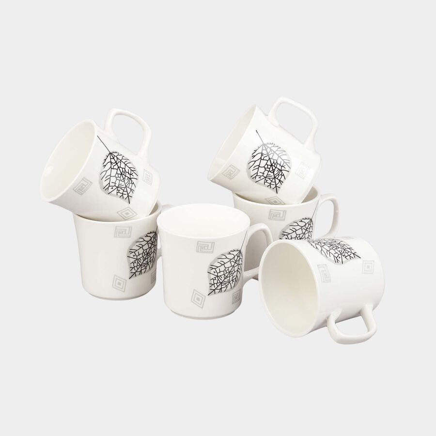 160 ml Bone China Mug Set of 6, , large image number null