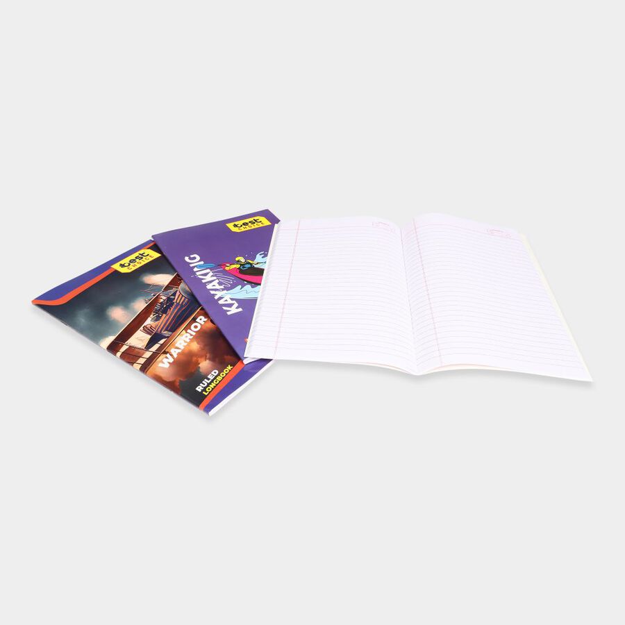140 Page Ruled Notebook, Set of 3, , large image number null