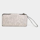Women's Grey Polyurethane Long Wallet, , small image number null