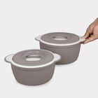 1.5|800ml Stainless Steel, Plastic Casserole, , small image number null