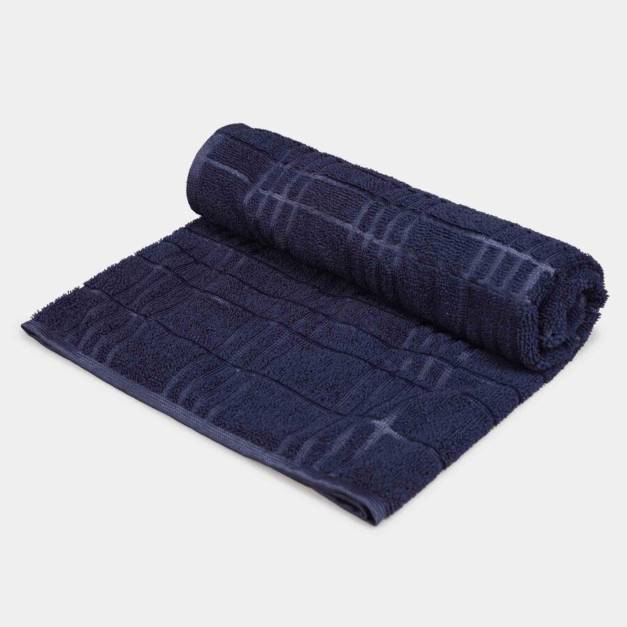 210 GSM Navy Blue Microfiber Bath Towel, , large image number null