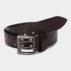 Men's Polyurethane Brown PU Belt, , small